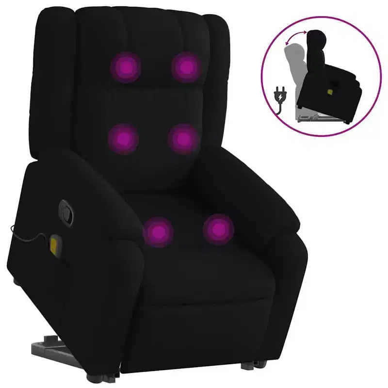 Fauteuil de massage inclinable électrique XL