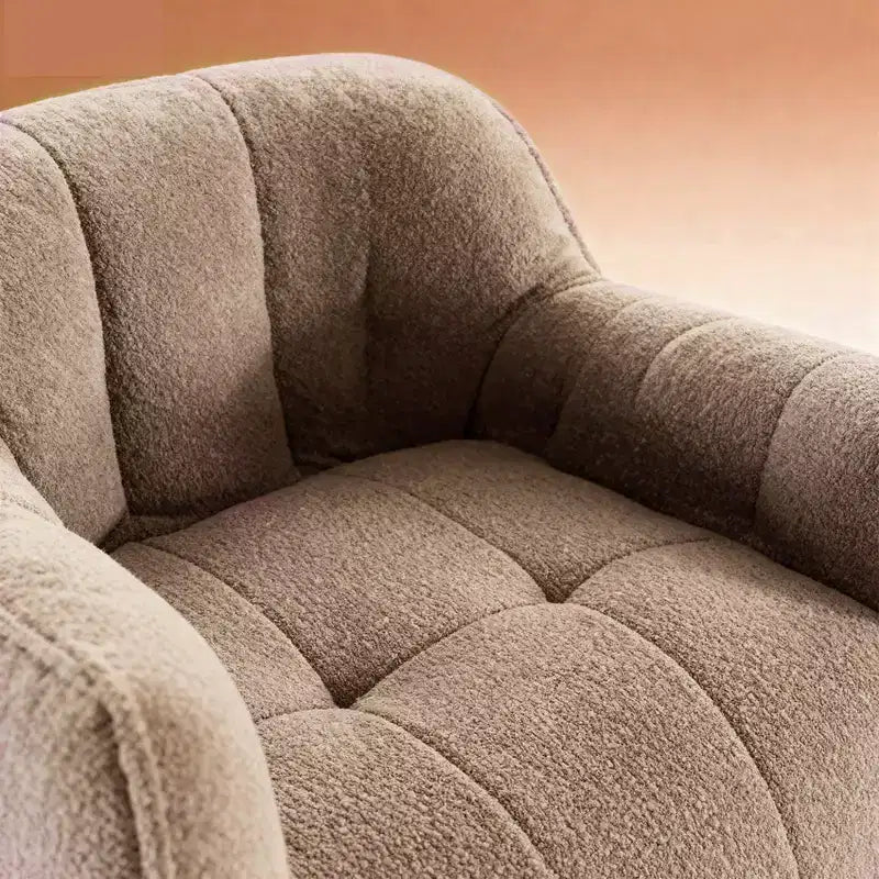 Pouf carré doux avec rembourrage en mousse haute résilience, canapé paresseux avec repose-pieds et housse amovible pour adultes, jeux vidéo, lecture et télévision
