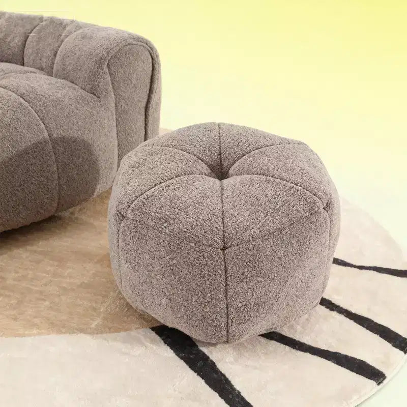 Pouf carré doux avec rembourrage en mousse haute résilience, canapé paresseux avec repose-pieds et housse amovible pour adultes, jeux vidéo, lecture et télévision