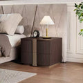 Christopher Knight Home Aven Mid-Century Modern 2-Drawer Fluted Nightstand