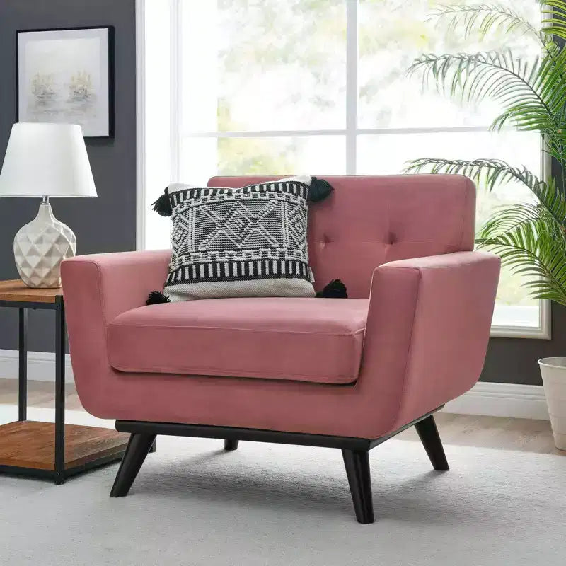 Fauteuil en velours