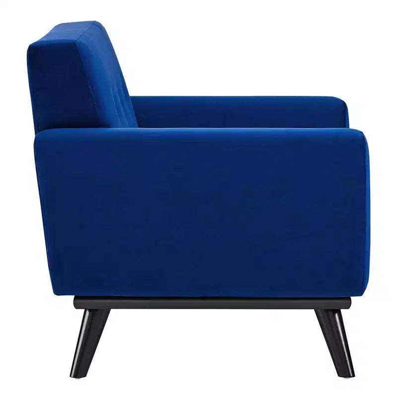 Fauteuil en velours