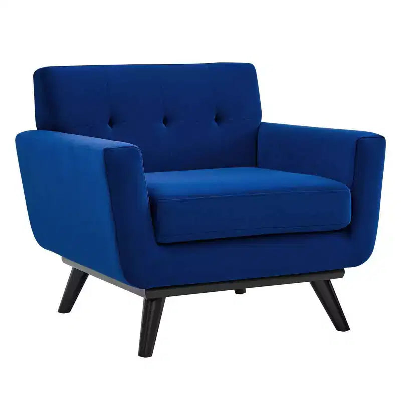 Fauteuil en velours